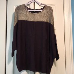 Nine West oversized poncho style sweater